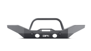 Jeep Wrangler JL Front Winch Bumper - Body Armor 4x4 - Full Width, 12,000lbs Winch Capacity - Black - `18-`21